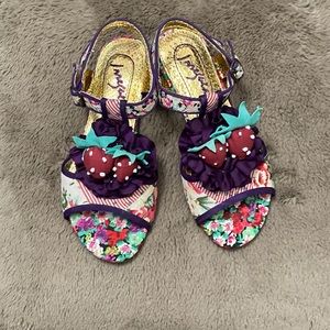 Irregular Choice Strawberry Sandals